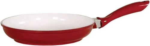 Karl Krüger Bratpfanne Karl Krüger Pfanne, Aluguss, Rot, 20 cm, (1-tlg)