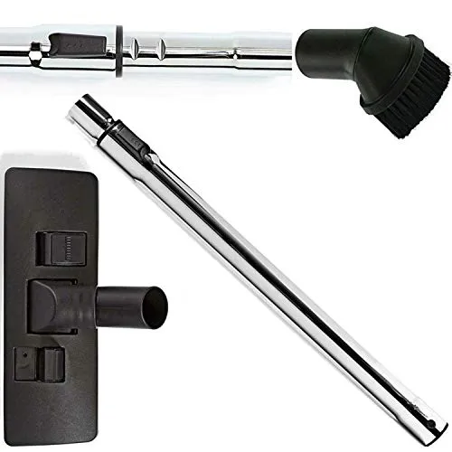 Maxorado 35mm Staubsaugerrohr Kombidüse mit Staubpinsel - Ersatzset für AEG Electrolux Staubsauger, ideal für alle Untergründe. Hochwertige Verarbeitung mit hohem Saugkraft Durchlass für optimale Reinigung.
