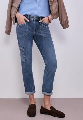 CECIL Loose-fit-Jeans blau 30