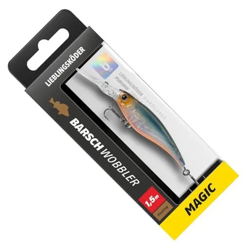 Lieblingsköder Barschwobbler 6cm 5,3g - Wobbler, Farbe Lieblingsköder:Magic