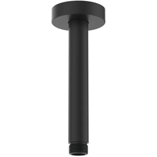 Ideal Standard B9446XG Idealrain Kopfbrauseanschluss - Einbauduschkopf in Silk Black, aus hochwertigem Metall für stilvolle Akzente im Badezimmer.