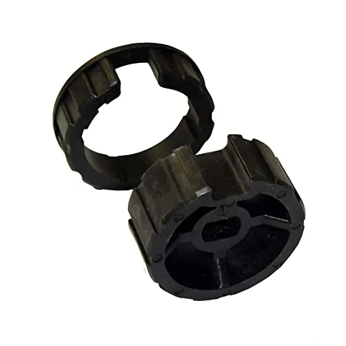 jarolift SL Motoradapter für 63 mm Nutwelle, für Markisenmotor & Rollladenmotor Typ SLAN6345, Komplettset Laufring- & Kupplungsadapter