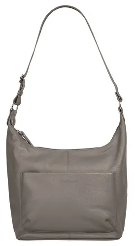 Bruno Banani Shopper Damen 022127 grau - Handtasche aus 100 % Rindleder mit geräumigem Hauptfach und praktischem Smartphonefach. Leicht und mit verstellbarem Träger für maximalen Tragekomfort.