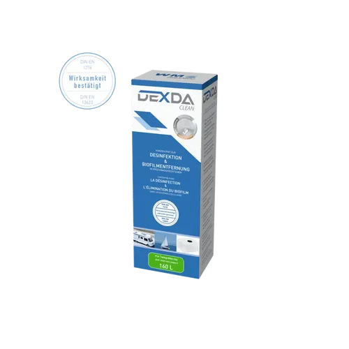WM Aquatec DEXDA Clean Desinfektion & Biofilmentfernung, 250ml für Tankgrößen bis 160l