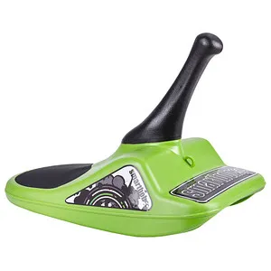 Smartbob Schlitten grün - Der ideale Begleiter für den Winterspaß - Schlitten, robust und leicht, perfekt für Kinder und Erwachsene, sorgt für unvergessliche Rodelabenteuer im Schnee.