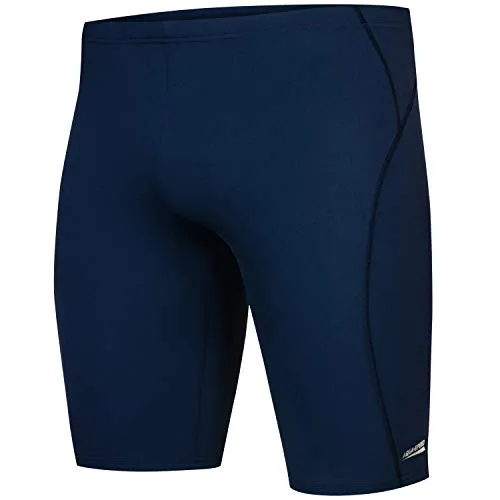 Aqua Speed Jammers eng Herren | Badehose mit gratis eBook - Badehosen für Männer in Gr. XXL, chlorbeständig und mit UV-Schutz (UPF 50+). Ideal für Schwimmtraining und Fitness mit elastischer Passform und schnelltrocknendem Material.