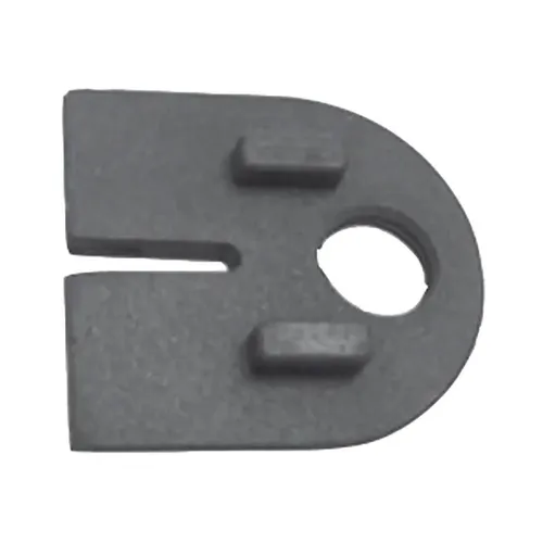 Economy Einlage zu Glasklemmbeschlag Modell 25 für 10 mm Glas, Gummi