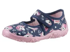 Superfit Mädchen Bonny Hausschuhe, Dunkelblau 8090, 30 EU von Superfit
