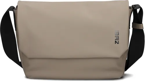 Zwei Unisex Messenger-Bag CA135 - Wasserabweisende Umhängetasche mit Laptop-Fach - Messenger-Bag für Schule und Beruf: Die CA135 bietet Platz für DIN A4 und einen gepolsterten Laptopfach. Hergestellt aus wasserabweisendem Hydroflex Kunstleder, ideal für jedes Wetter.