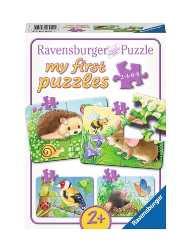 RAVENSBURGER PUZZLE MY FIRST SÜßE GARTENBEWOHNER 8 TEILE