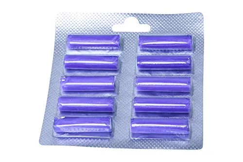 Stück Luftfrischer Duftstäbchen Staubsaugerdeo Duftis Lufterfrischer Duftpatronen Deo Lila (Lavendel) für alle Beutel Staubsauger z.B. Vorwerk Miele Siemens Bosch Electrolux und alle anderen 10