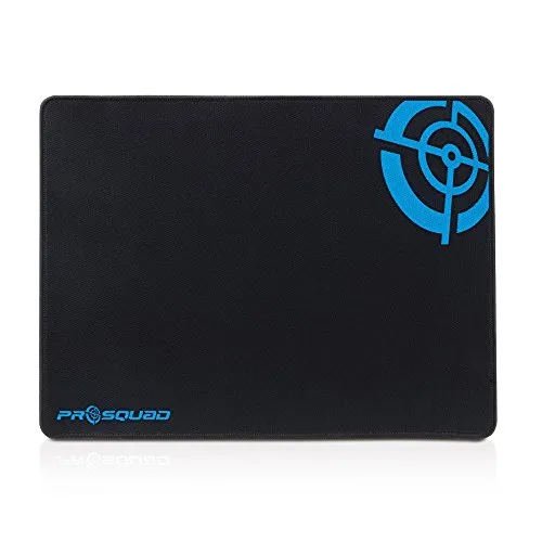 Prosquad SQ2302 Gaming Mauspad, Professional Speed-Pad, rutschfest und präzise, XL: 35x45cm, schwarz