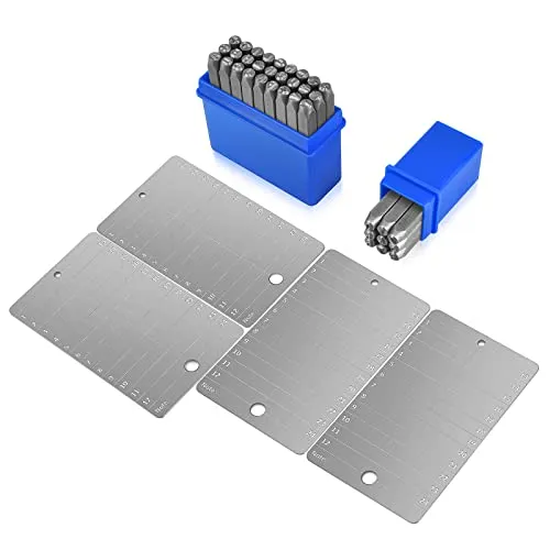 Crypto Seed Storage Bitcoin Wallet Cold Storage Crypto Wallet Kits Steel Wallets(4 Plates & Steel Punch Set Included)