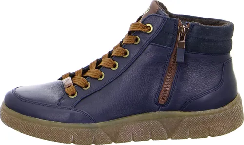 ara Damen ROM Sneaker in Blau, Größe 42.5 EU - Damen-Sneaker mit Wechselfußbett und High Soft Bamboo-Technologie für optimalen Tragekomfort und Unterstützung.
