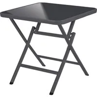 LIVARNO® Alu-Glastisch »Houston / Toronto«, 70 x 70 x 70 cm