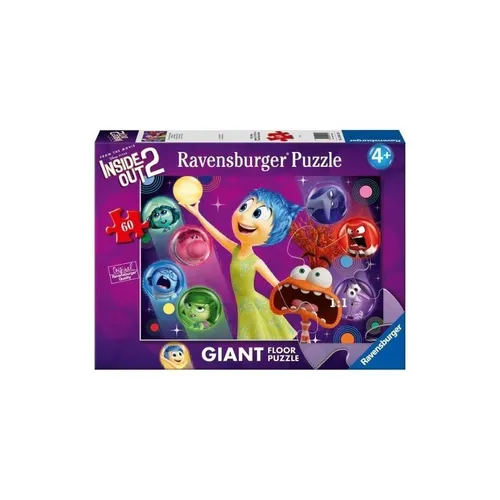 GIANT floor PUZZLE ravensburger INSIDE OUT 2 B Riesen 60 RIESEN TEILE 70x50
