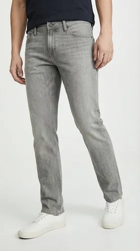 Jack & Jones Regular-fit-Jeans JJICLARK im Used-Look - Modische grau Regular-fit-Jeans mit Stretchkomfort aus hochwertiger Baumwollmischung. Pflegeleicht und ideal für den alltäglichen Einsatz.