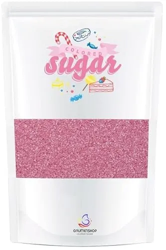 Bunter Zucker Rosa 100g Dekorzucker