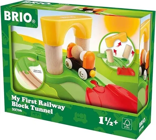 Brio My first Railway Block Tunnel 33706 Neu & OVP