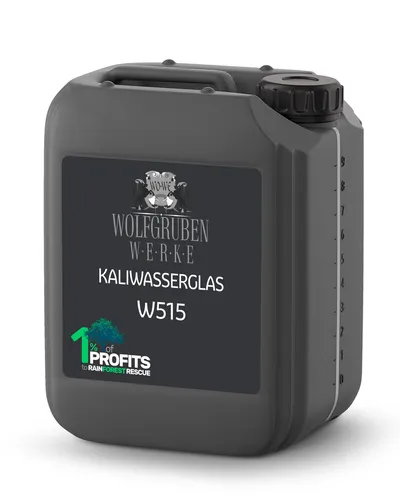 WO-WE Wandgrundierung Kaliwasserglas W515, 5-10L - Wand-Grundierungen mit hervorragender Haftung auf mineralischen Untergründen, reduziert Saugfähigkeit und schützt vor Witterungseinflüssen.