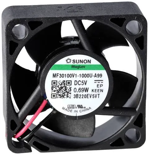 Sunon MF30100V1-1000U-A99 Axiallüfter 5 V/DC 9.34 m³/h (L x B x H) 10 x 30 x 30mm