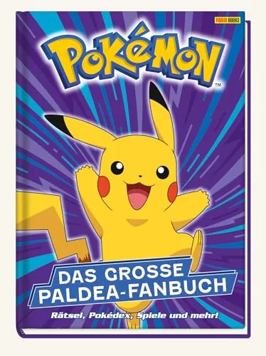 Produktbild Pokémon: Das große Paldea-Fanbuch: Rätsel, Pokédex, Spiele und mehr!