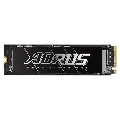 AORUS Gen5 14000 - 1TB NVMe SSD - Internes M.2 2280 SSD mit PCIe 5.0 x4, bietet blitzschnelle Datenübertragungsraten und 2 GB Puffer für maximale Leistung.
