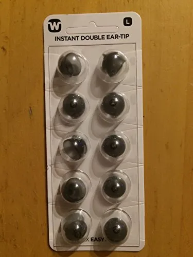 Widex Instant Double Ear-Tip Größe L 10er Blister für Ex Hörer Geräte