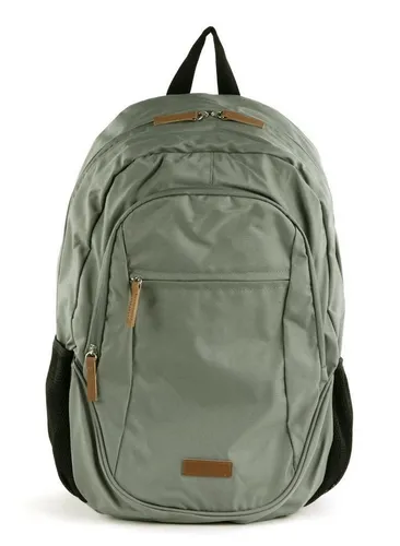 bruno banani Rucksack Kunstfaser grau - Trekkingrucksack für Herren und Damen, ideal für Reisen und Stadtbummel, mit praktischem Stauraum (30 x 49 x 15 cm) für alle wichtigen Utensilien.