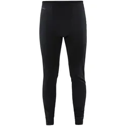 Craft Core Warm Baselayer Pants Men black (999000) L - Sportunterwäsche für Herren, aus weichem, recyceltem Jersey-Material mit angerauter Innenseite für optimale Wärme und maximalen Komfort bei kühlen Temperaturen.