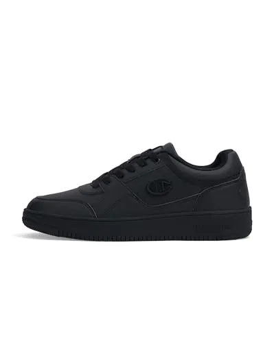CHAMPION Sportlich Herren Schuhe Schwarz 42.5 EU - Herren-Sneaker aus synthetischem Leder, ideal für sportliche Aktivitäten und den Alltag mit hohem Tragekomfort.