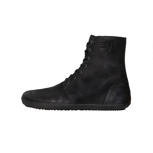 SOLE RUNNER® Winter Uni Barfußschuh Hati Black,Größe:47,Farbe:Black
