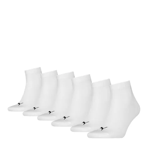 PUMA Quarter Plain Socken Senior (6-Pack)
