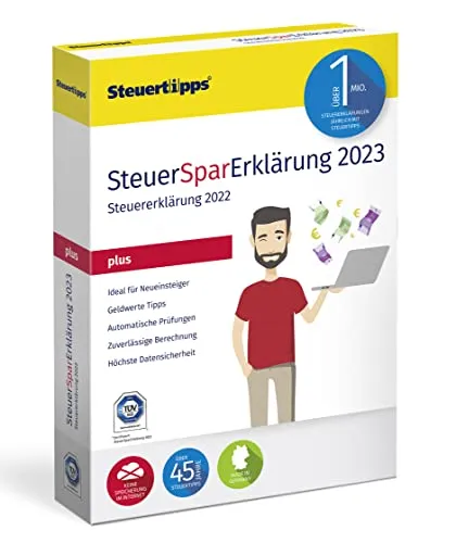 SteuerSparErklärung Plus 2023 von Akademische Arbeitsgemeinschaft