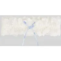 LASCANA Strumpfband aus Spitze in Weiss, Größe 1 von LASCANA