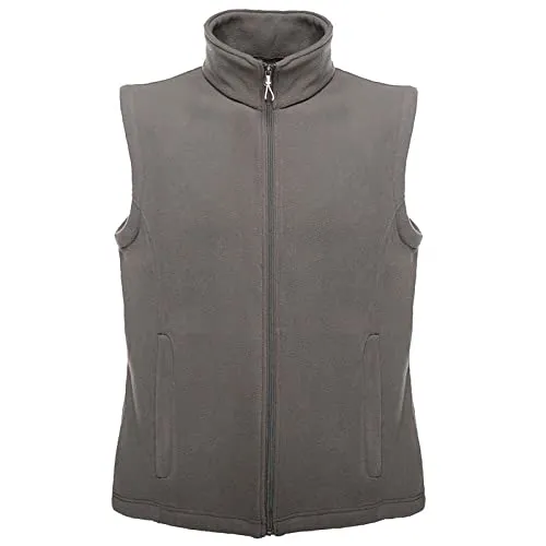 Regatta Herren Micro Fleece Bodywarmer Outdoor Weste, Grau (Seehundgrau) - Funktionsjacken - Ideal für Outdoor-Abenteuer, bietet Wärme und Komfort in einem leichten Design.