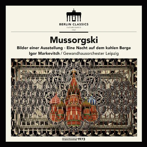 Markevitch,Igor/Gewandhausorchester Leipzig / Established 1947,Mussorgski (Remas