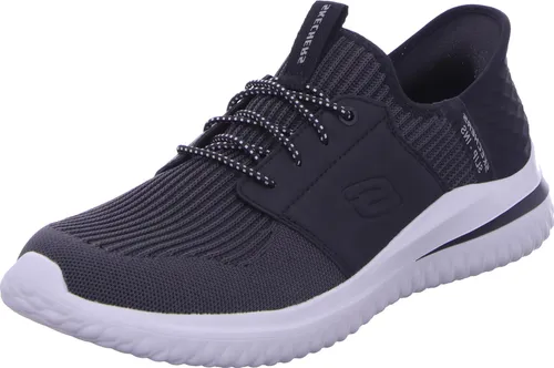 Skechers 210650 schwarz EU46 - Bequeme Herren-Sneaker - Herren-Sneaker aus hochwertigen Materialien, ideal für den Alltag. Genießen Sie den angenehmen Tragekomfort und die Vielseitigkeit für zahlreiche Outfits.