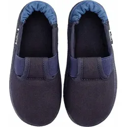 Nanga 2.0 Kinder Hausschuh Klette - EUR 25 - Klassischer Hausschuh im Slipper-Design, hergestellt aus 100% natürlichen Materialien. Die rutschfeste Naturkautschuk-Sohle sorgt für Stabilität und Komfort, ideal für kleine Füße.