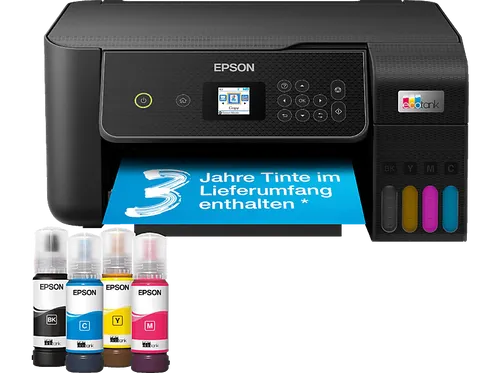 EPSON EcoTank ET-2875 - WLAN Multifunktionsdrucker, bis zu 90 % Tintenkosten sparen mit nachfüllbaren Tintentanks und 3 Jahren Tintenvorrat