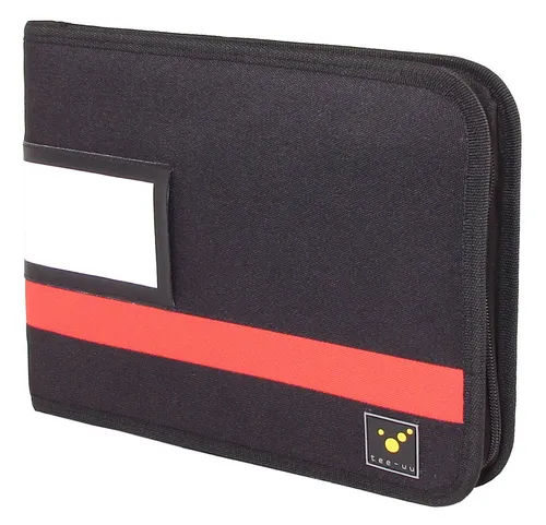 Tee-uu KEYSAFE Schlüsselmappe für 14 Schlüssel - Praktische Schlüsselmappe aus robustem 600D Polyester, ideal zur übersichtlichen Organisation von Schlüsseln in Autohäusern und Werkstätten. Mit 14 Schlüssel-Positionen und abnehmbaren Clips.
