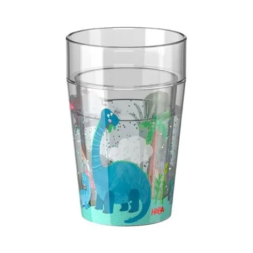 Becher Glitzerbecher Dino von Haba