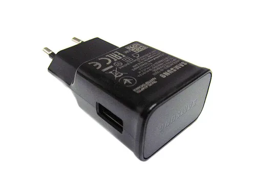 Original Samsung EP-TA200 Schnell Ladeadapter Ladegerät 5V / 2A Schwarz