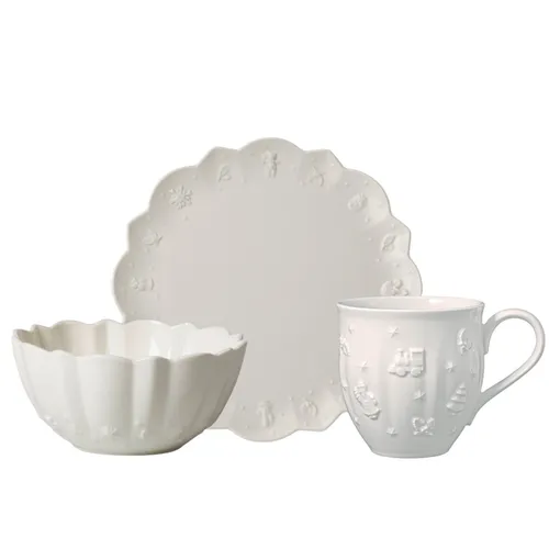 VILLEROY & BOCH Toy’s Delight Royal Classic Frühstücks-Set 6 tlg. - Komplett-Service aus hochwertigem Porzellan, ideal für festliche Frühstücke mit nostalgischem Design.