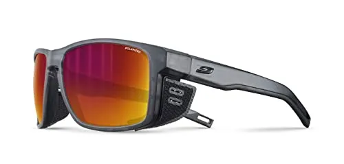 Julbo Herren Shield Spectron 3 Polarized Sportbrille - Optimaler Schutz für Outdoor-Aktivitäten - Sportbrillen & Sportsonnenbrillen mit hervorragendem UV-Schutz und polarisierten Gläsern für maximale Sichtklarheit beim Sport.