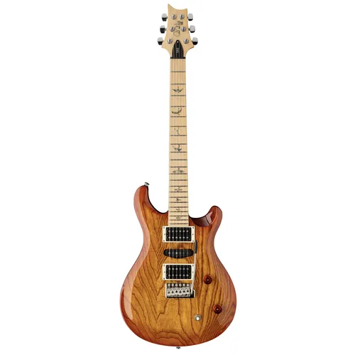 PRS SE Swamp Ash Special Vintage Sunburst E-Gitarre - E-Gitarre mit Sumpfesche-Korpus und Ahornhals für vielseitige Klangoptionen. 22 Bünde, Push/Pull-Funktion und inklusive Gigbag machen sie ideal für kreative Musiker.