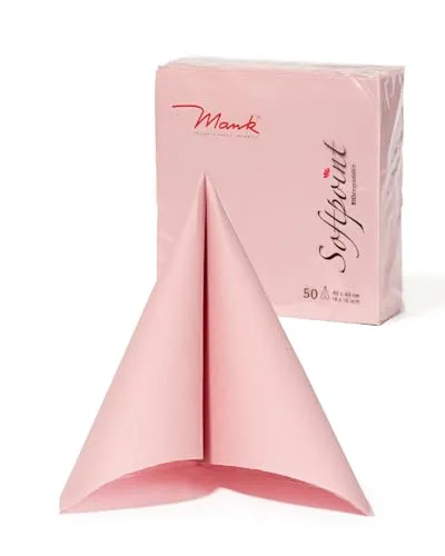 Stoffservietten Pink von Mank