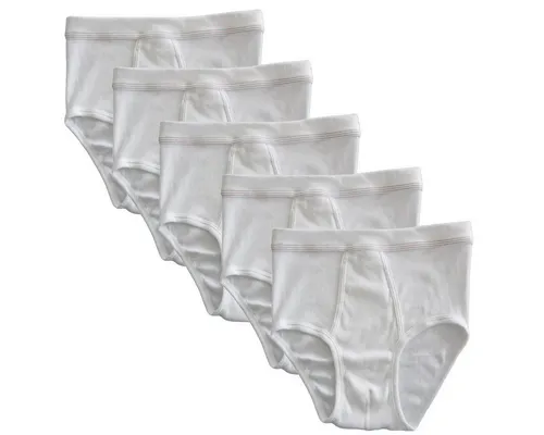 HERMKO Slip 3248 5er Pack Herren Slip mit Eingriff - Klassische Slips aus 100% Bio-Baumwolle, pflegeleicht und OEKO-TEX® zertifiziert für höchsten Tragekomfort und Umweltbewusstsein.