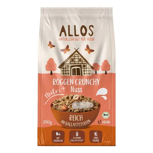 Roggen Crunchy - Nuss 350g | ALLOS