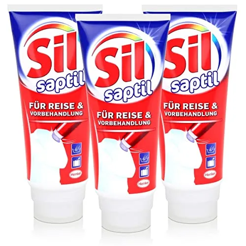 Sil saptil Universal Fleckenentferner 200ml - Reise & Vorbehandlung (3er Pack)